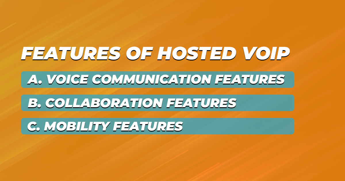 Features of Hosted VoIP